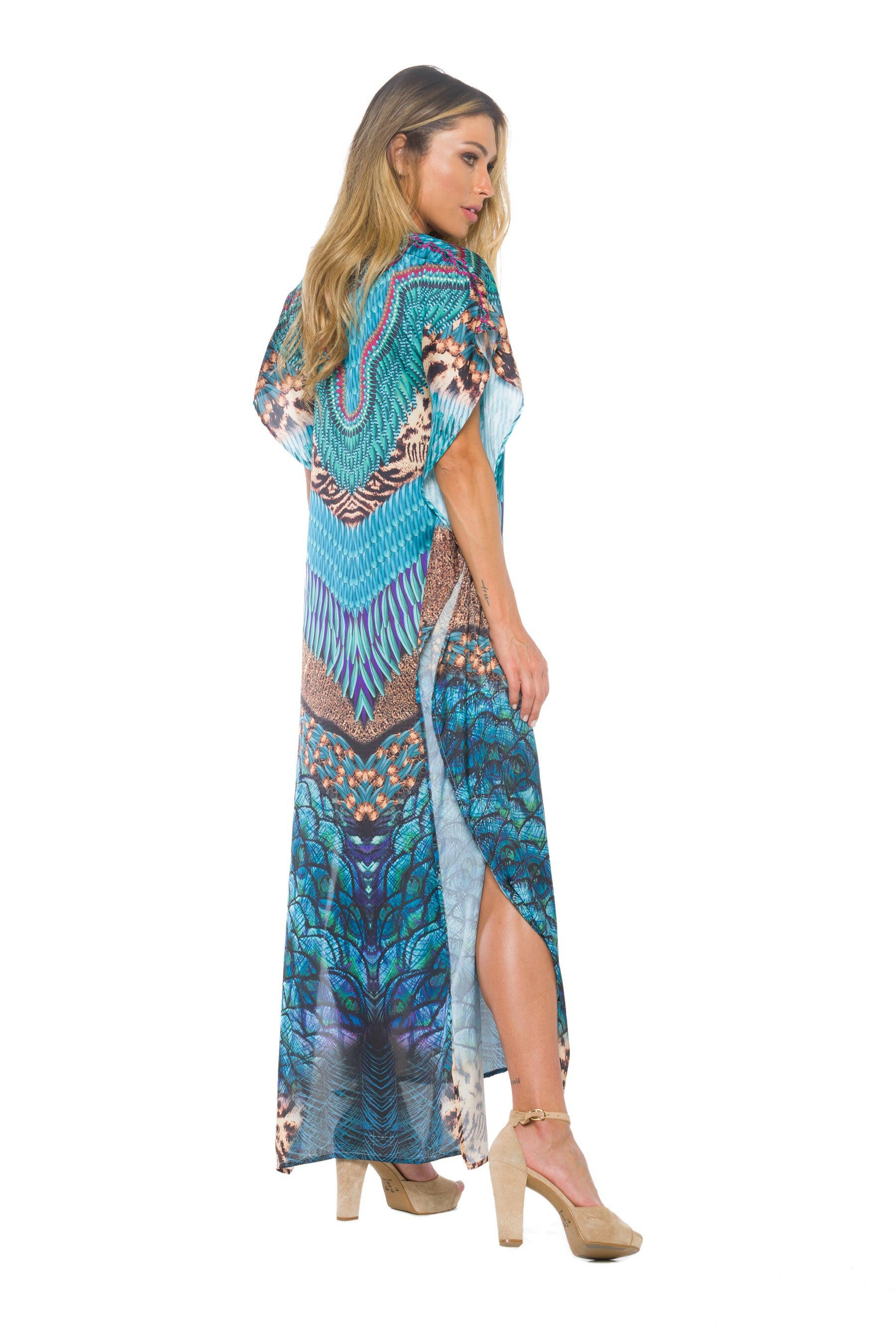 Amazonia Kaftan - Lybethras Swimwear