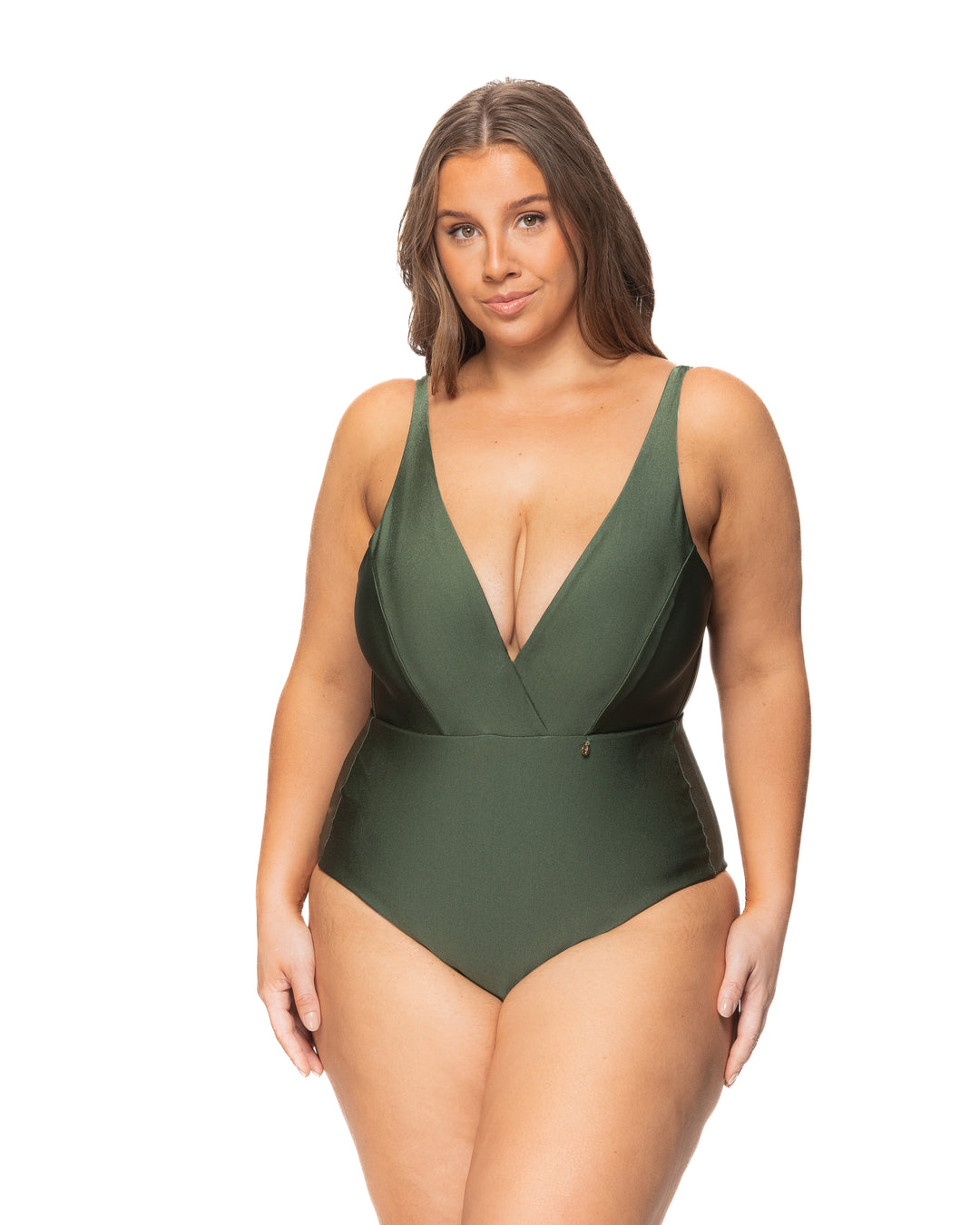 Body Beautiful Women's Shapewear Swimwear Tummy-Control UPF 50+ UV  Protected Padded Bra One-Piece Swimsuit