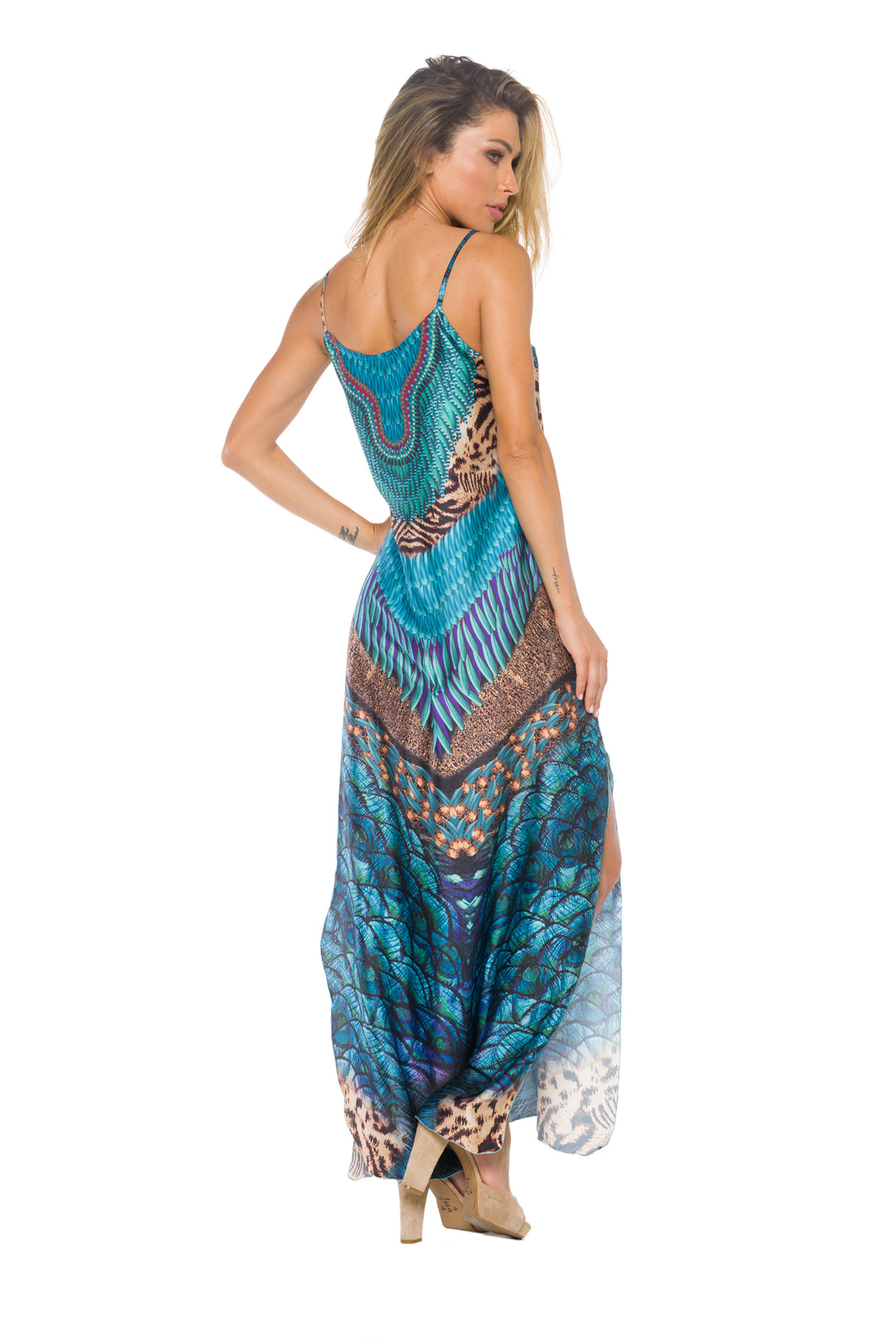 Amazonia Long Dress - Lybethras Swimwear
